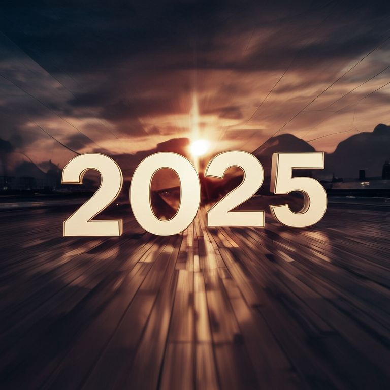 สีสันสดใสในโลโก้ปี 2025